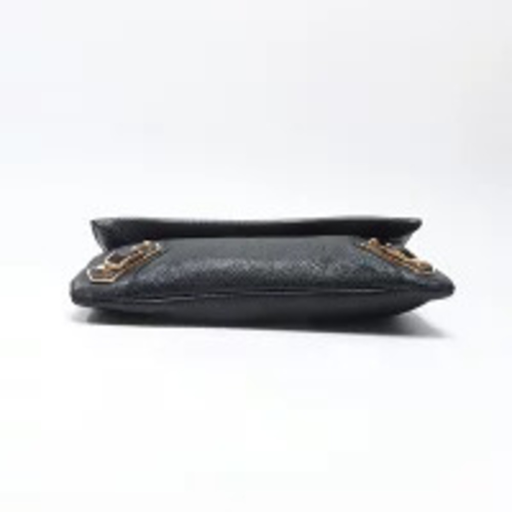 Balenciaga Envelope Leather Shoulder Bag Black - Picture 8 of 13
